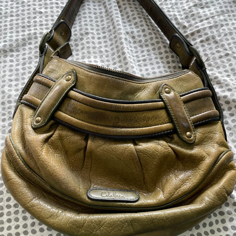 Cole Hahn leather shoulder bag